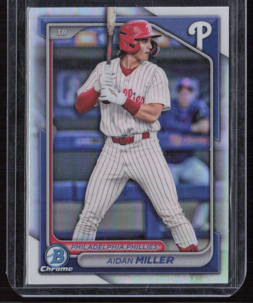 2024 Bowman Chrome #BDC-115 Aidan Miller Refractor