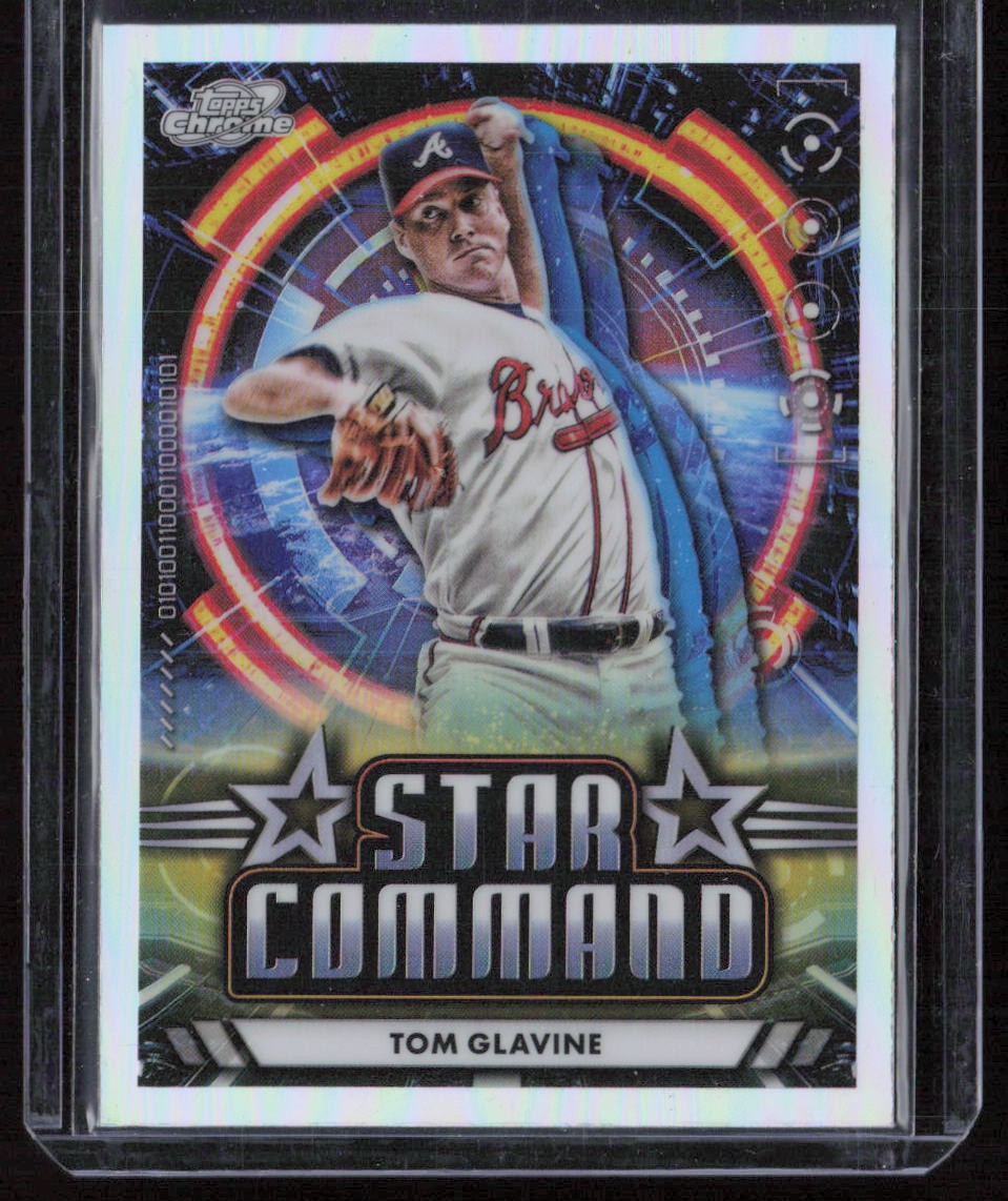 2024 Topps Cosmic Chrome Star Command #SC-18 Tom Glavine