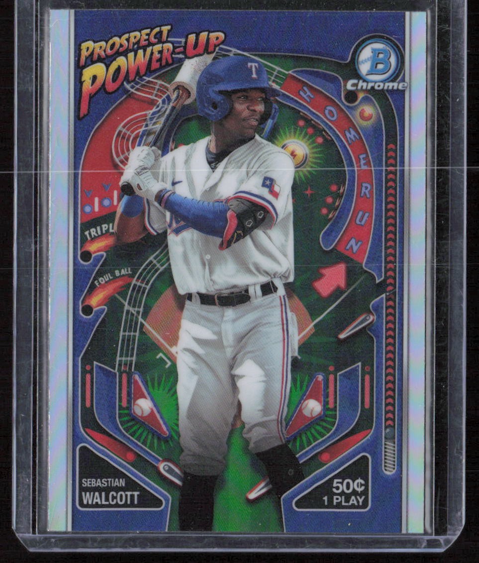 2024 Bowman Chrome Prospect Power-Up #PP-20 Sebastian Walcott