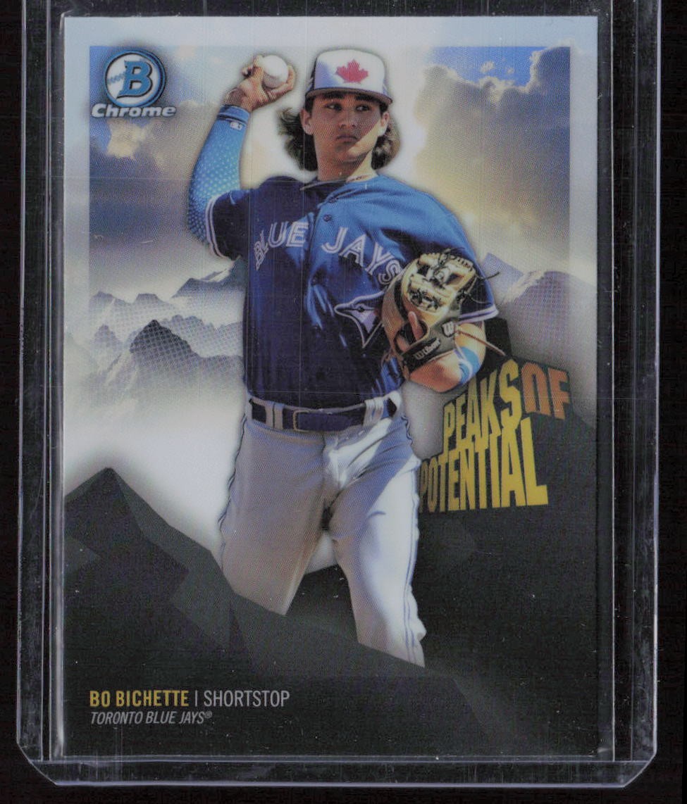 2018 Bowman Chrome #PP-BB Bo Bichette Peaks of Potential