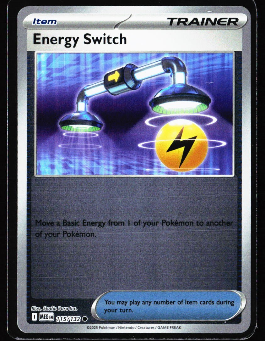 2025 Mega Evolution #115 Energy Switch