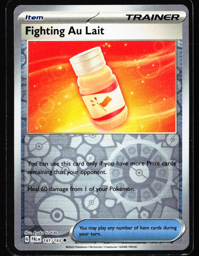 2023 Paldea Evolved #181 Fighting Au Lait