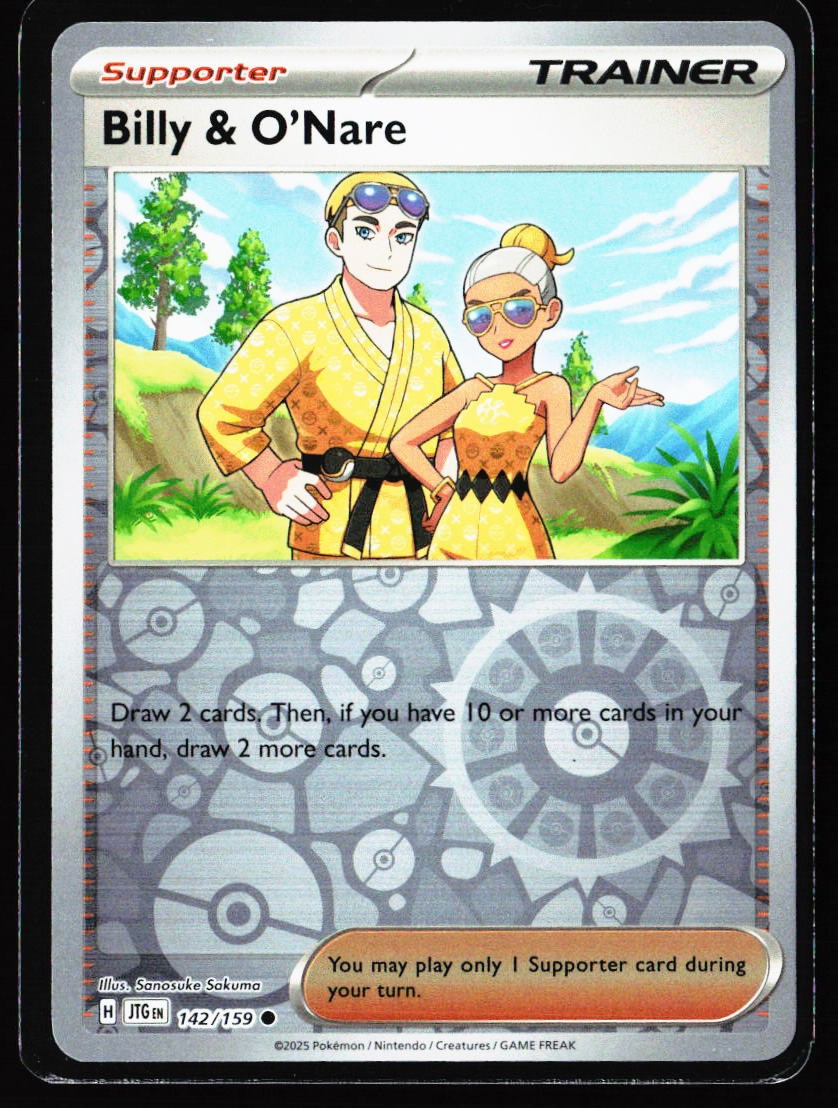 2025 Journey Together #142 Billy & O'Nare