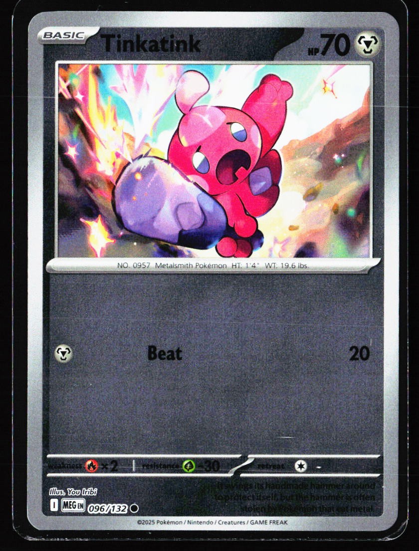2025 Mega Evolution #96 Tinkatink