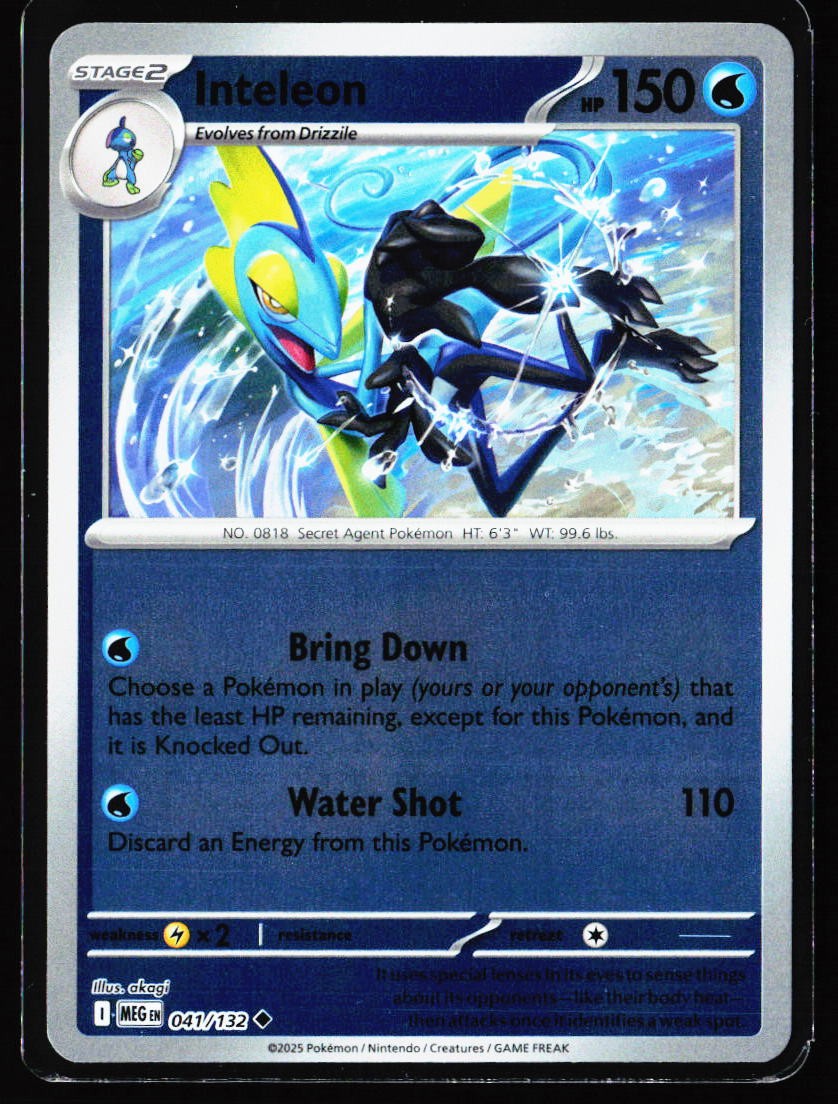 2025 Mega Evolution #41 Inteleon