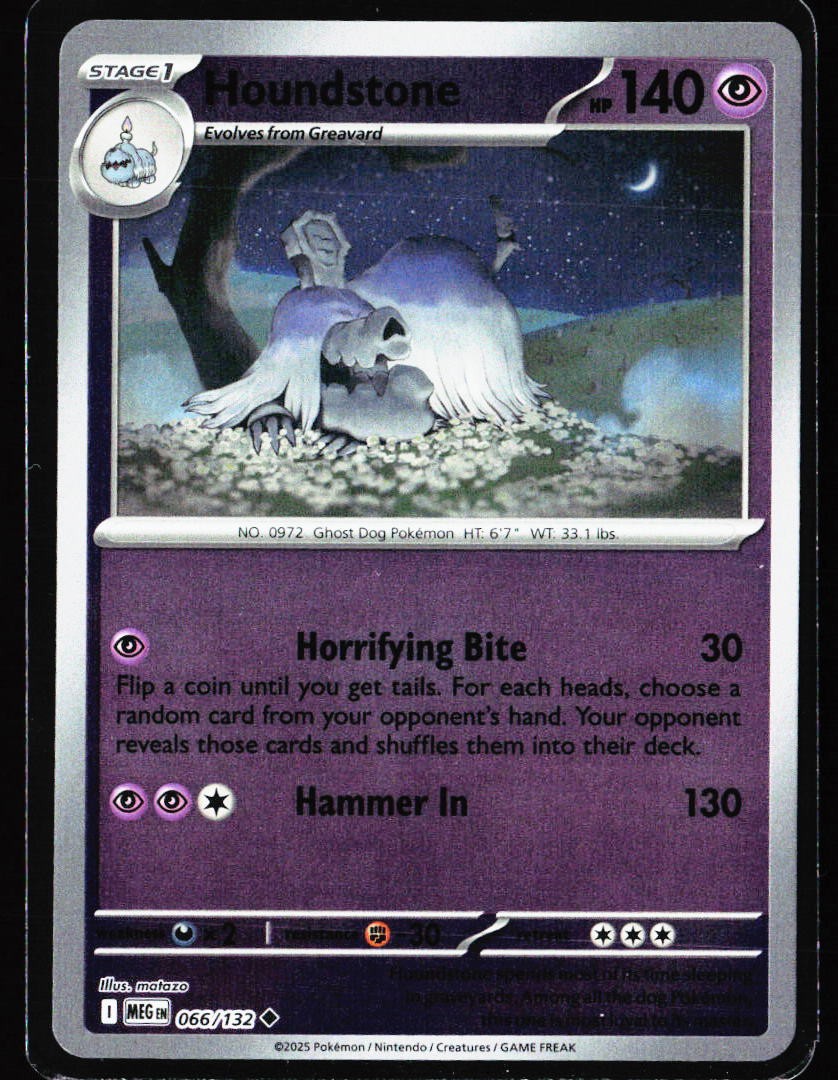 2025 Mega Evolution #66 Houndstone