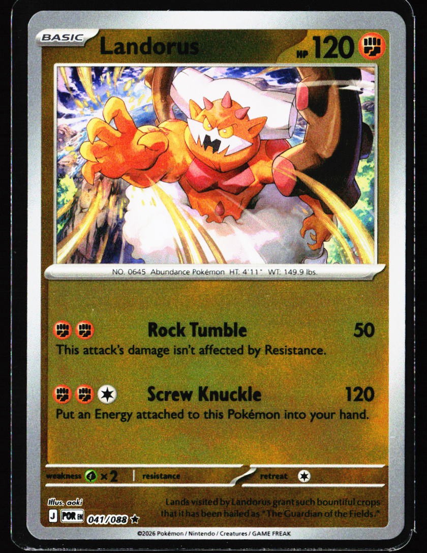 2026 Perfect Order #41 Landorus