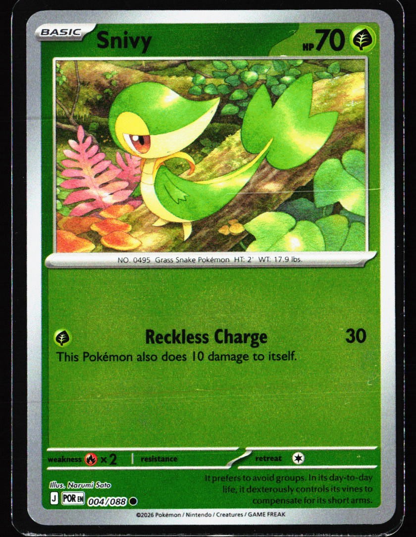 2026 Perfect Order #4 Snivy