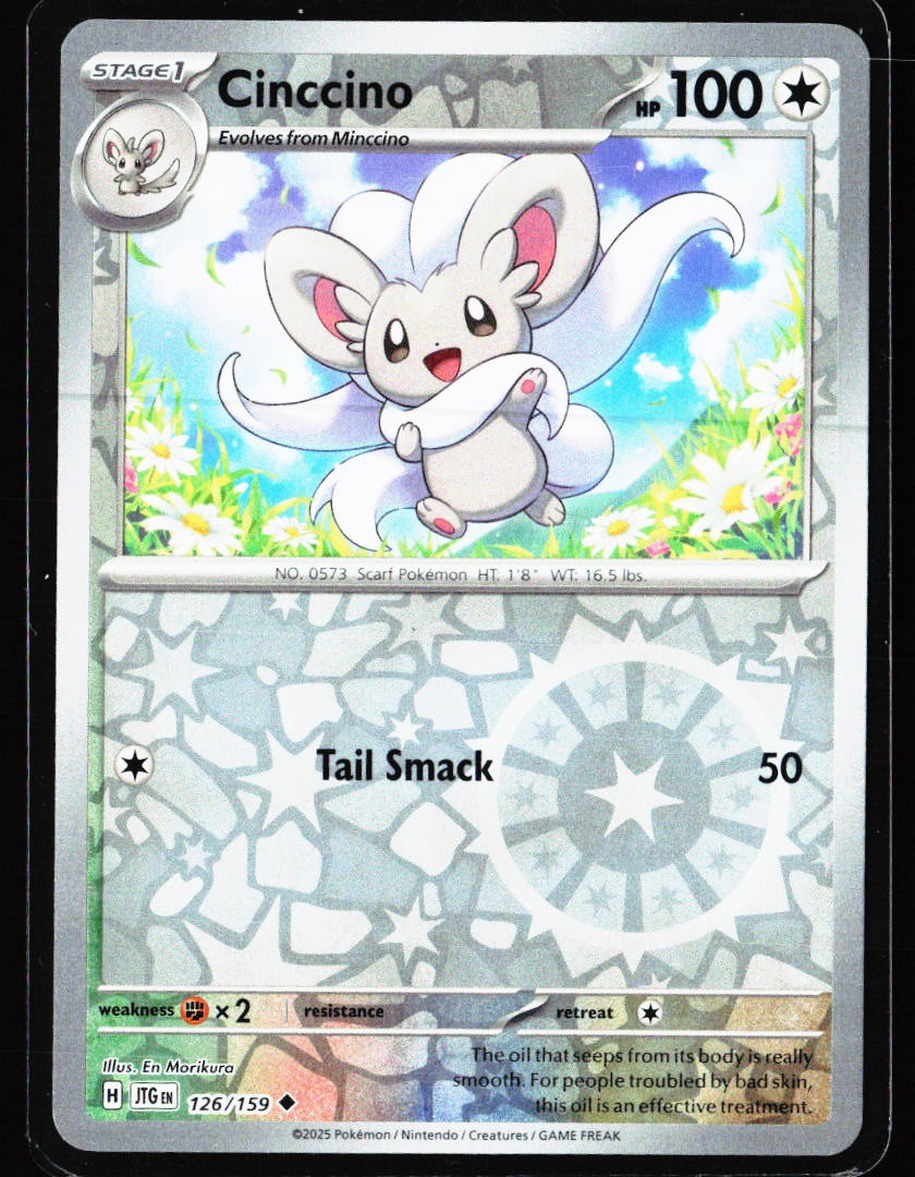 2025 Journey Together #126 Cinccino