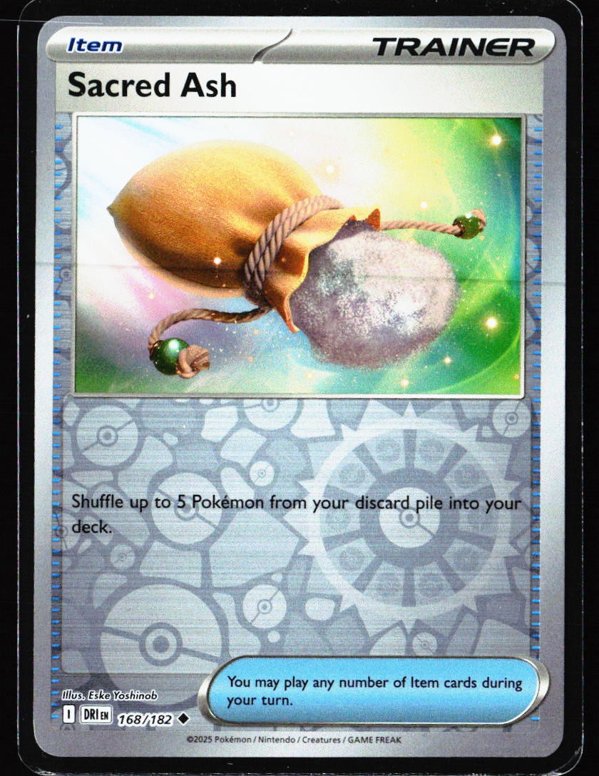 2025 Destined Rivals #168 Sacred Ash