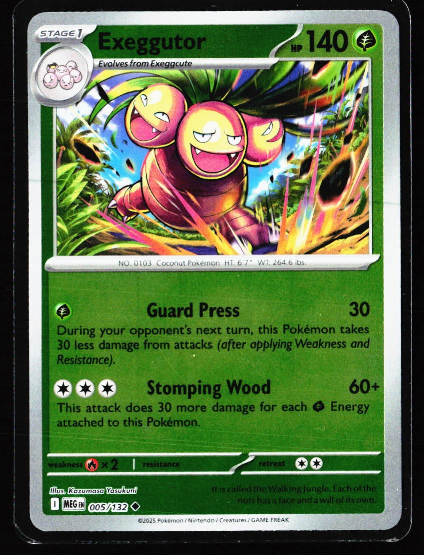 2025 Mega Evolution #5 Exeggutor
