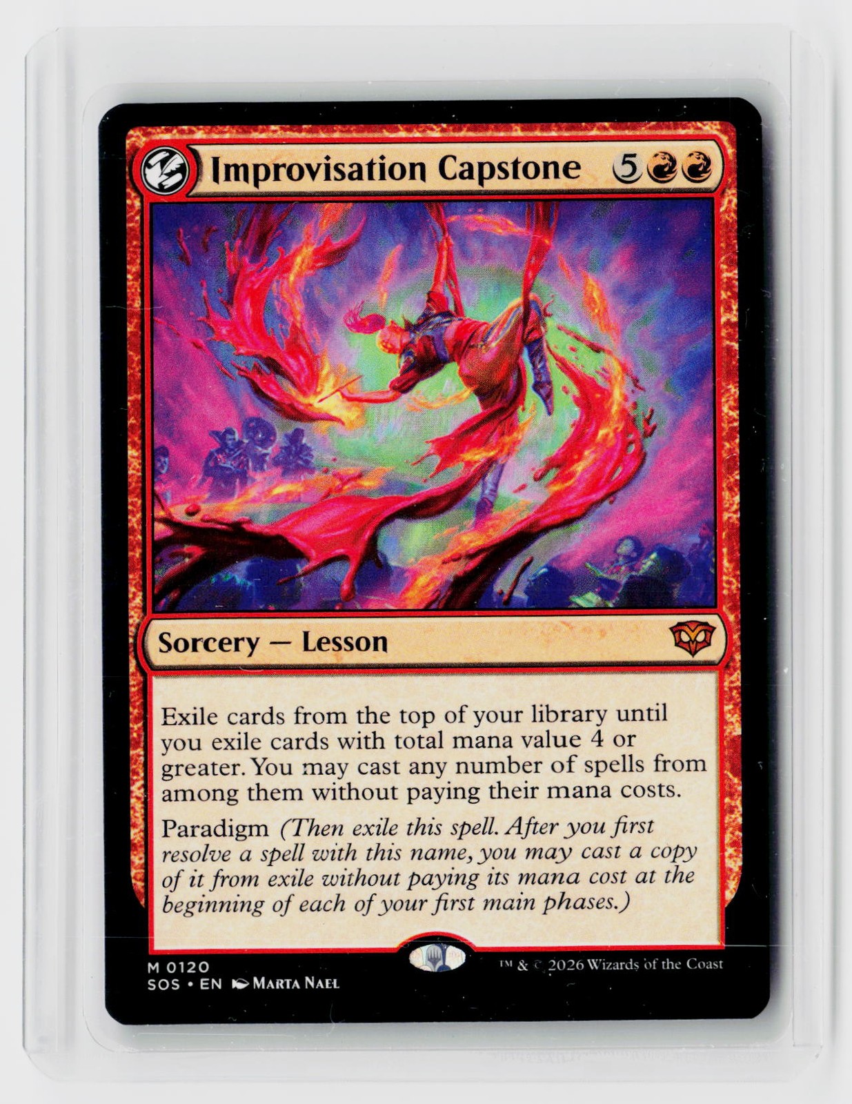 Secrets of Strixhaven #120 Improvisation Capstone