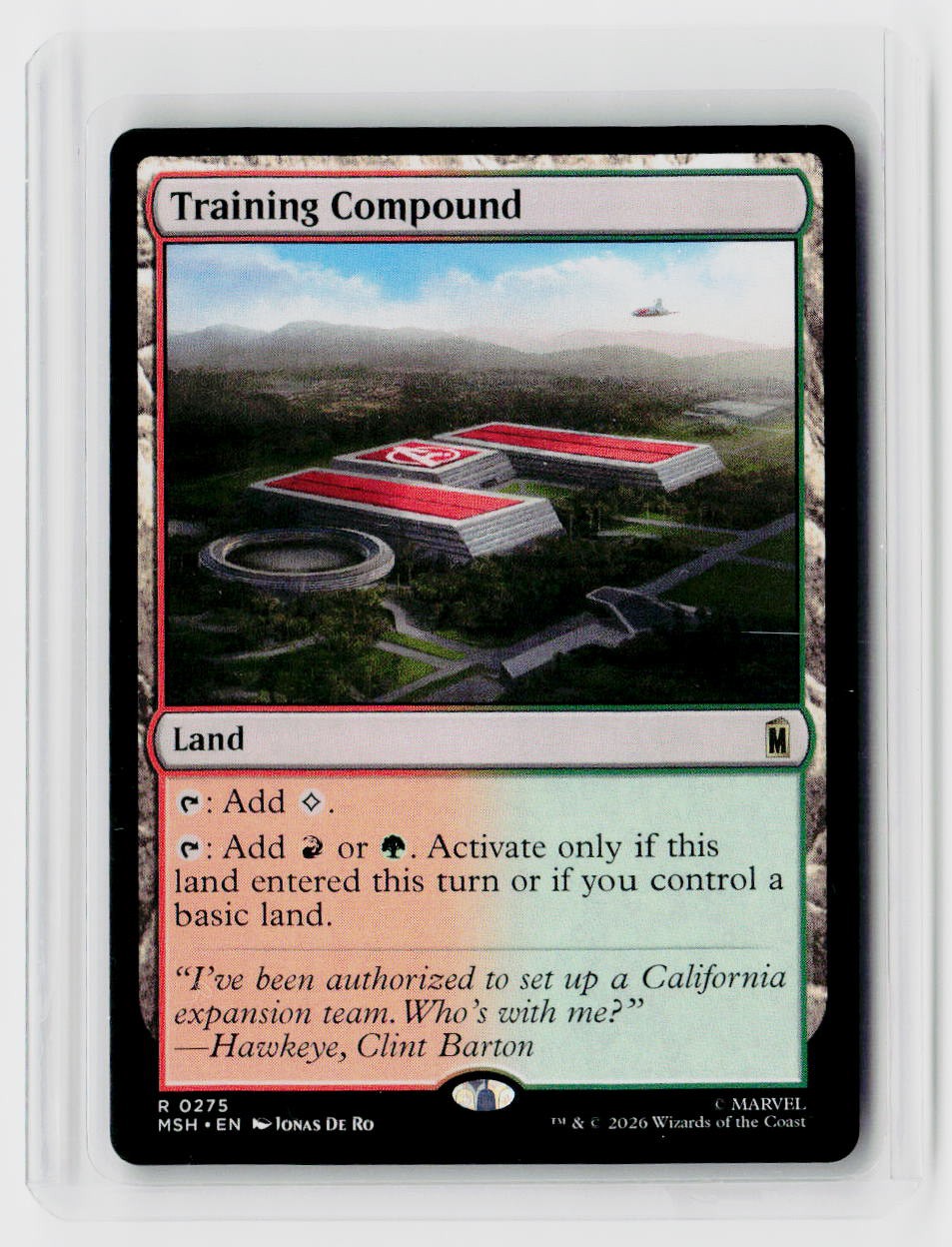 Marvel Super Heroes #275 Training Compound