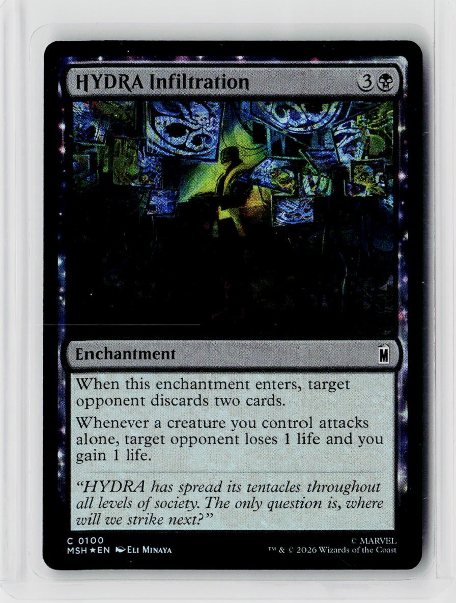 Marvel Super Heroes #100 HYDRA Infiltration Foil