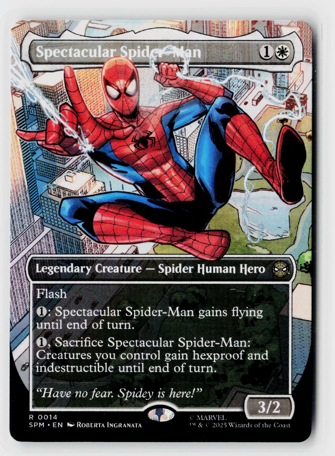 Marvel's Spider-Man #14 Spectacular Spider-Man (Borderless) Borderless