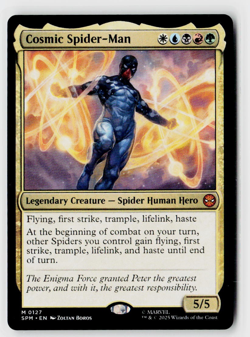 Marvel's Spider-Man #127 Cosmic Spider-Man