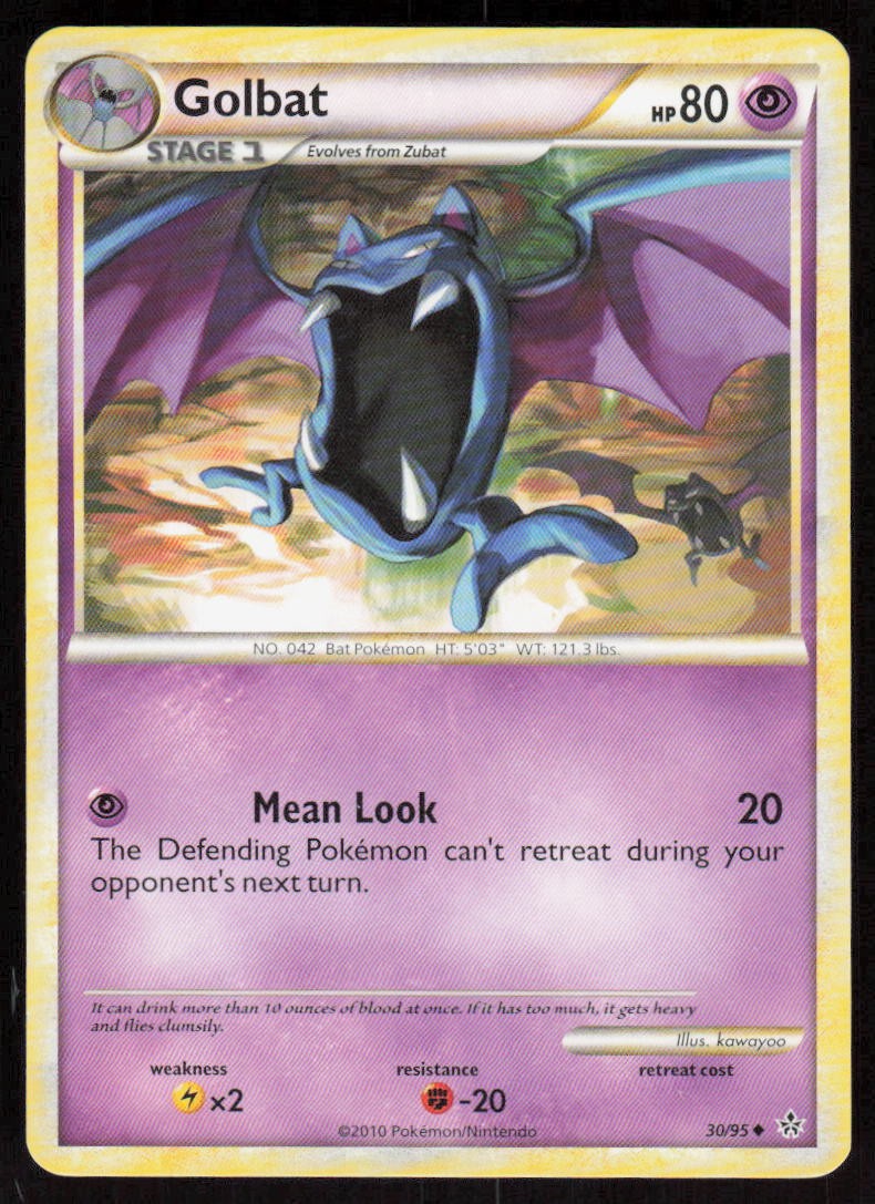 HS—Unleashed #30 Golbat