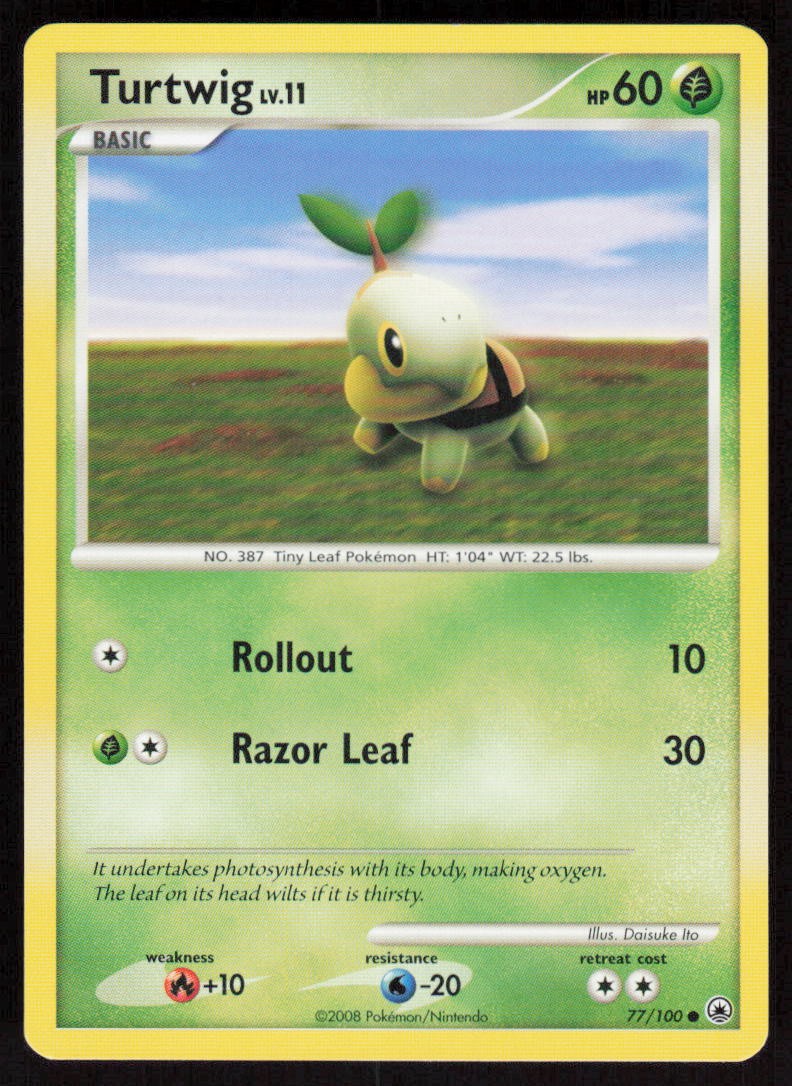 Majestic Dawn #77 Turtwig