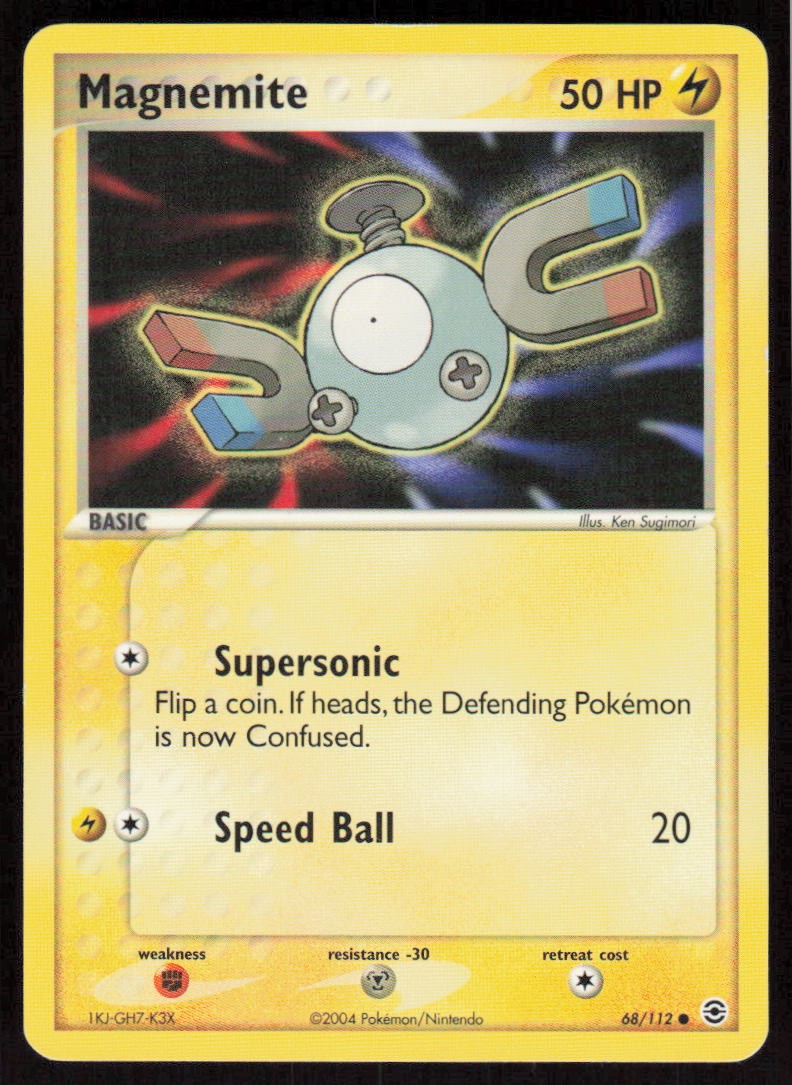 FireRed & LeafGreen #68 Magnemite