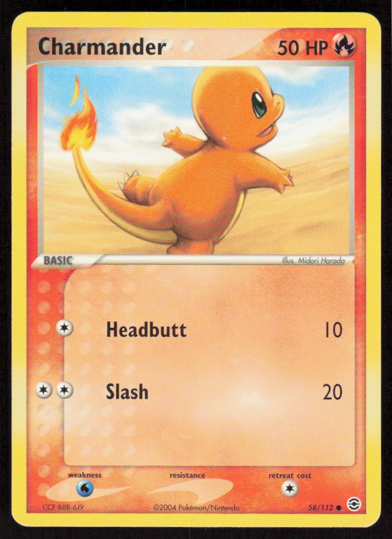 FireRed & LeafGreen #58 Charmander