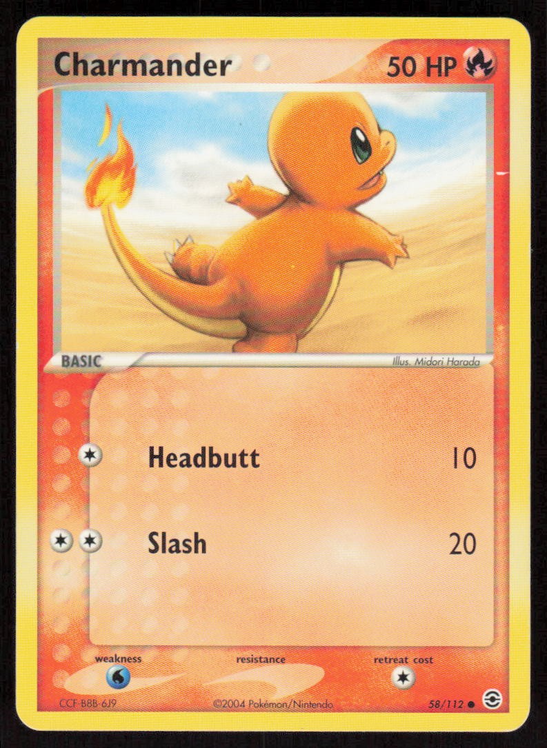 FireRed & LeafGreen #58 Charmander