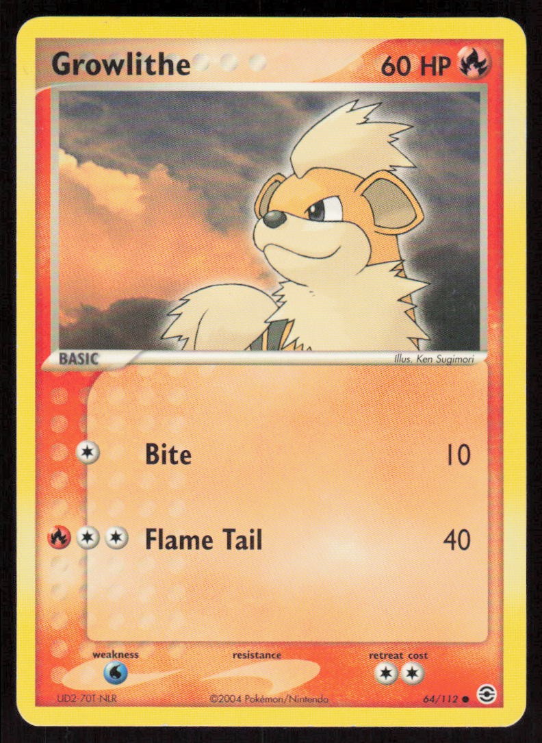 FireRed & LeafGreen #64 Growlithe
