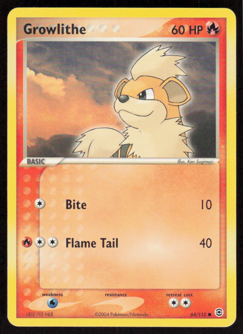 FireRed & LeafGreen #64 Growlithe