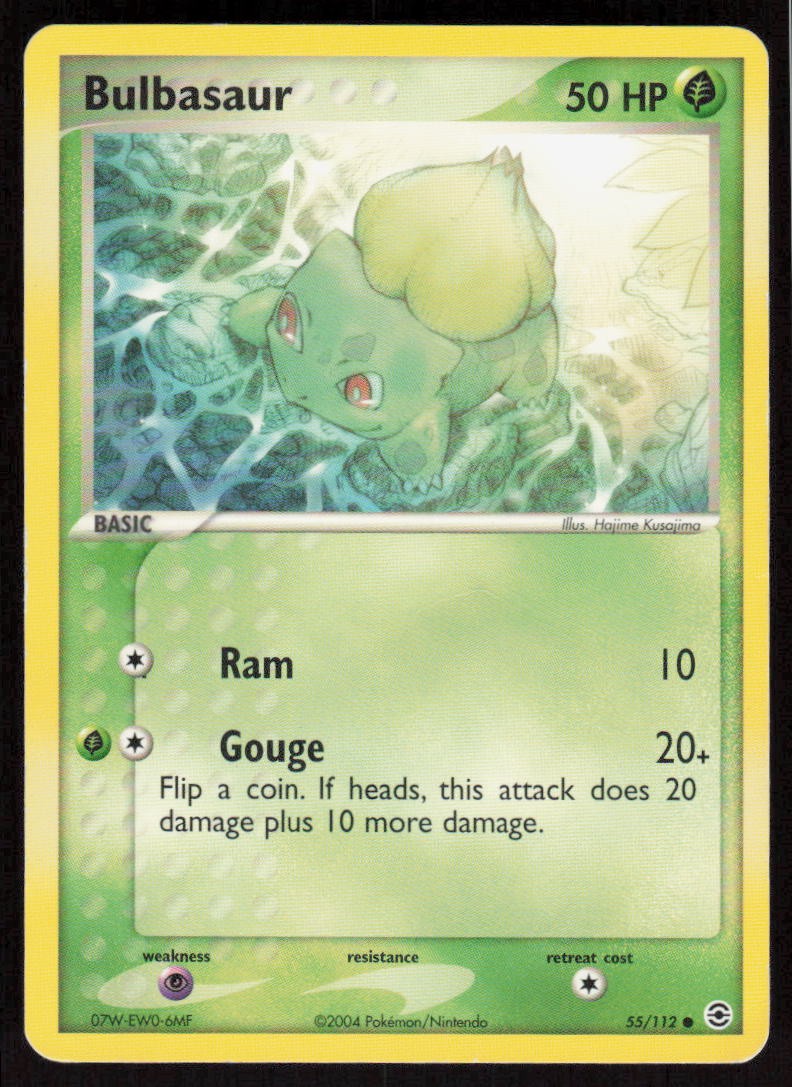 FireRed & LeafGreen #55 Bulbasaur