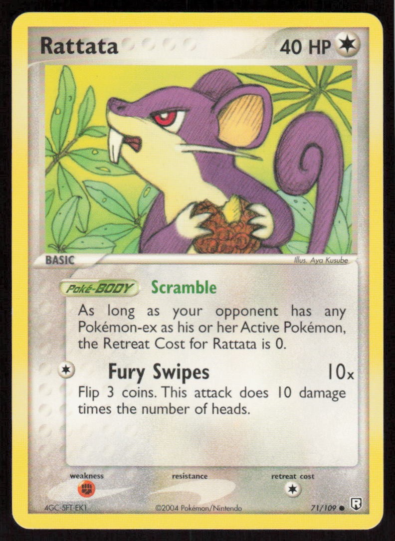 Team Rocket Returns #71 Rattata