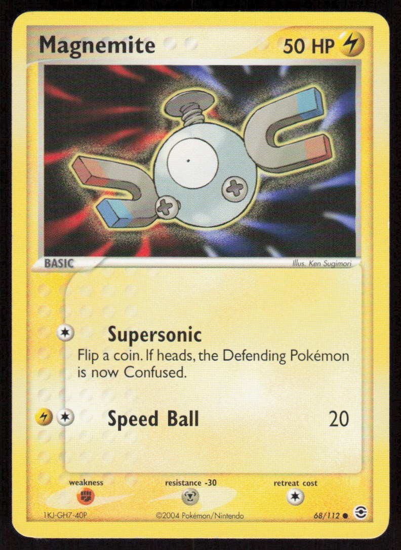 FireRed & LeafGreen #68 Magnemite