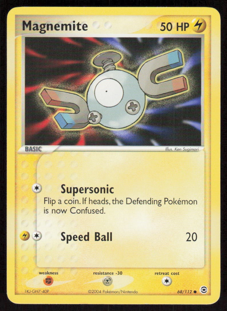 FireRed & LeafGreen #68 Magnemite