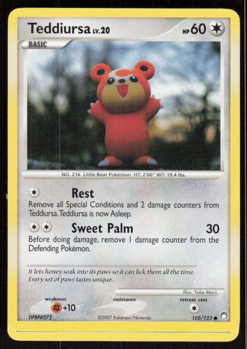 Mysterious Treasures #105 Teddiursa