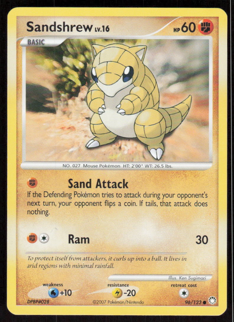 Mysterious Treasures #96 Sandshrew