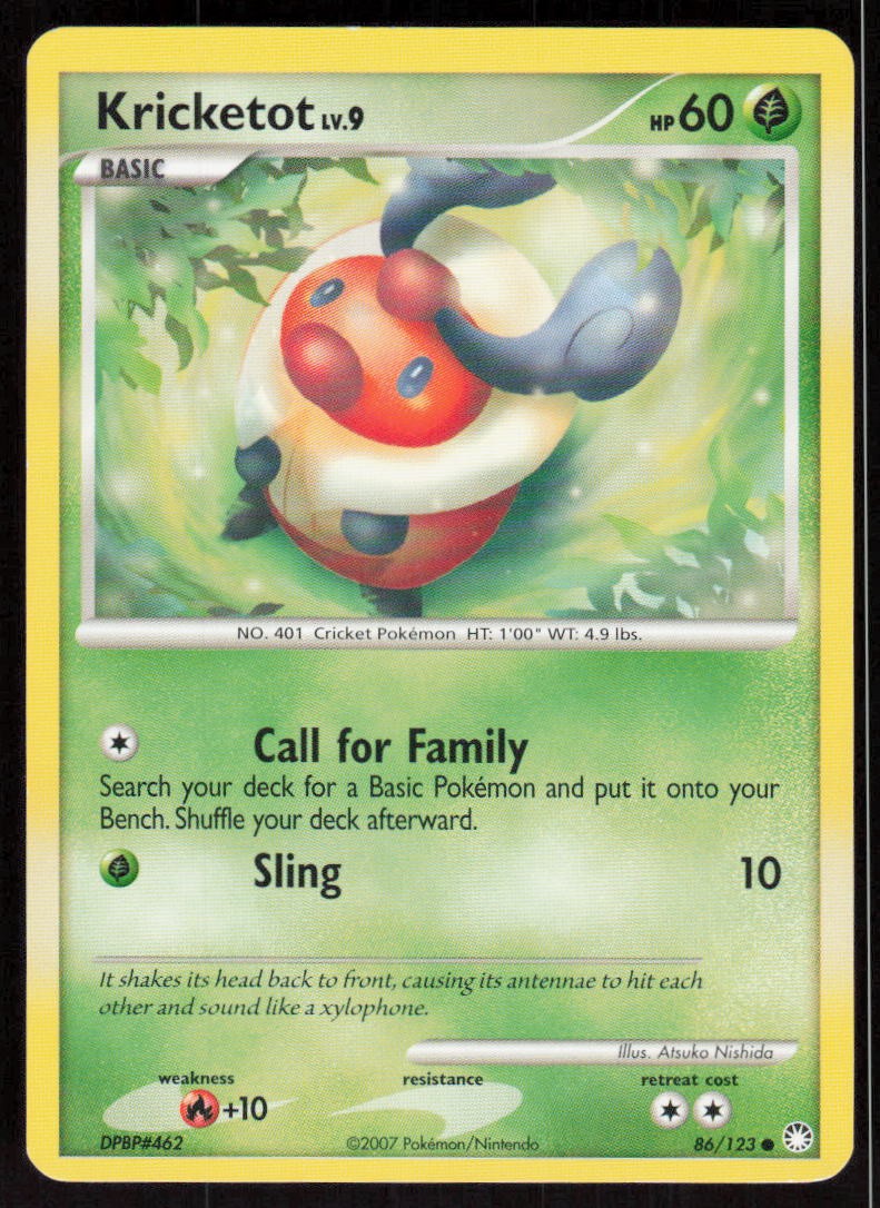 Mysterious Treasures #86 Kricketot