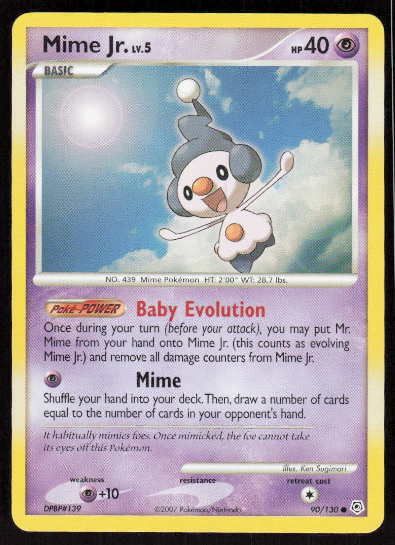 Diamond & Pearl #90 Mime Jr.