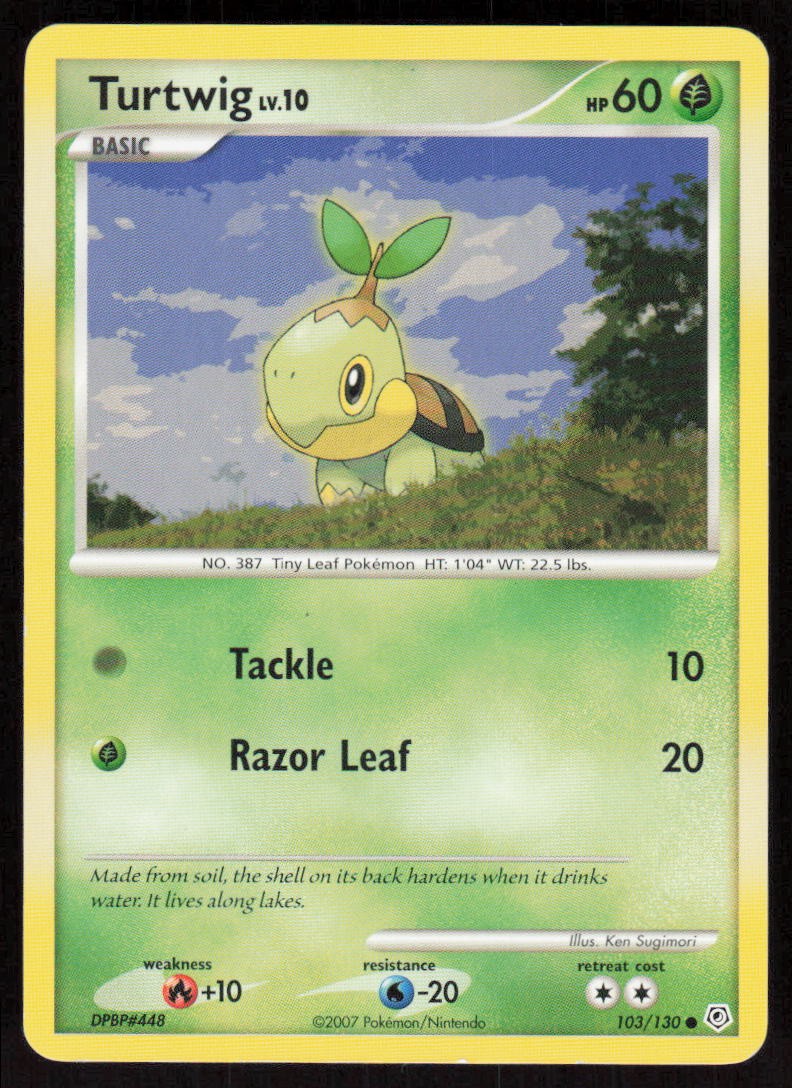 Diamond & Pearl #103 Turtwig
