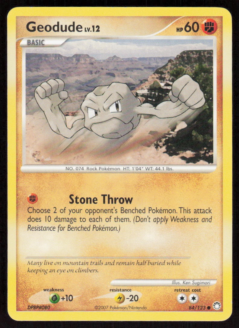 Mysterious Treasures #84 Geodude