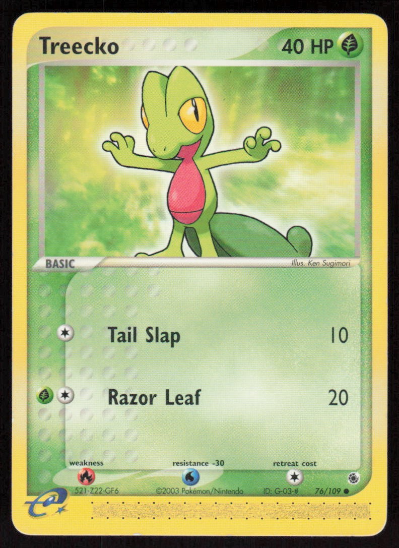 Ruby & Sapphire #76 Treecko