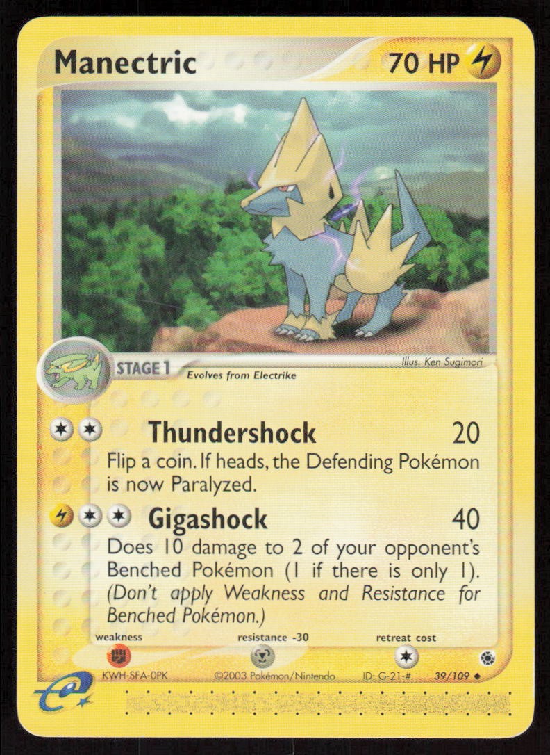 Ruby & Sapphire #39 Manectric