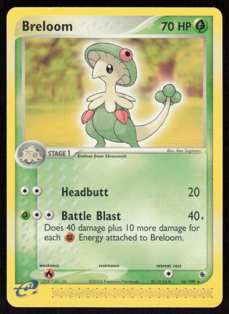 Ruby & Sapphire #16 Breloom
