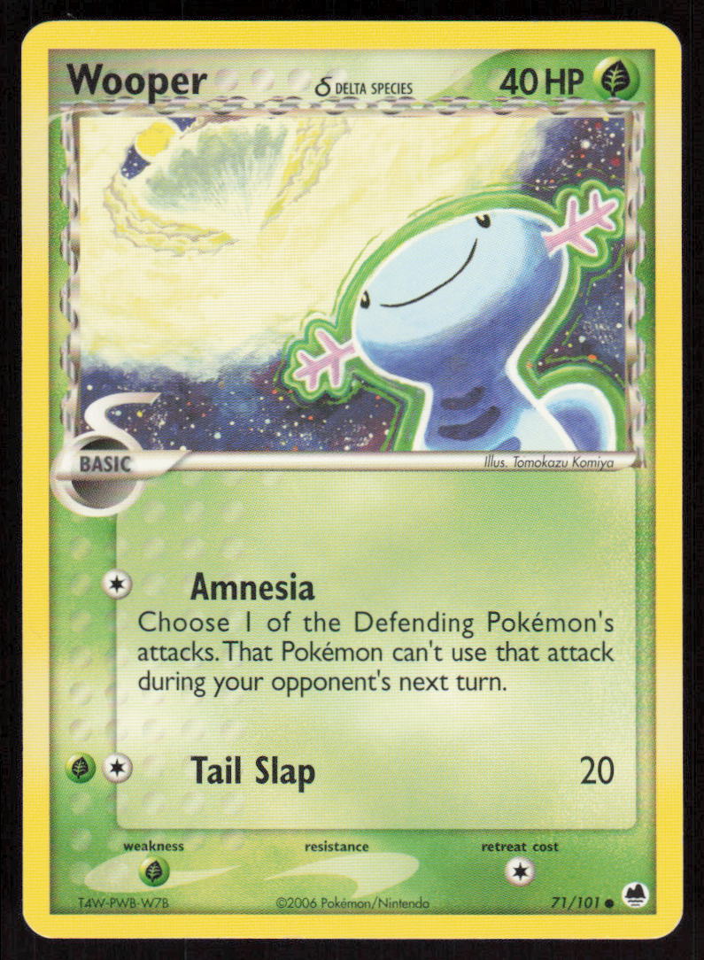 Dragon Frontiers #71 Wooper δ