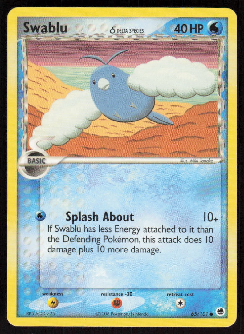 Dragon Frontiers #65 Swablu δ