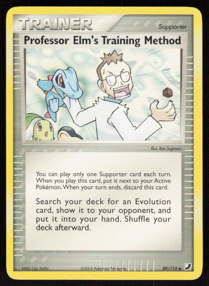 Unseen Forces #89 Professor Elm's Training Method