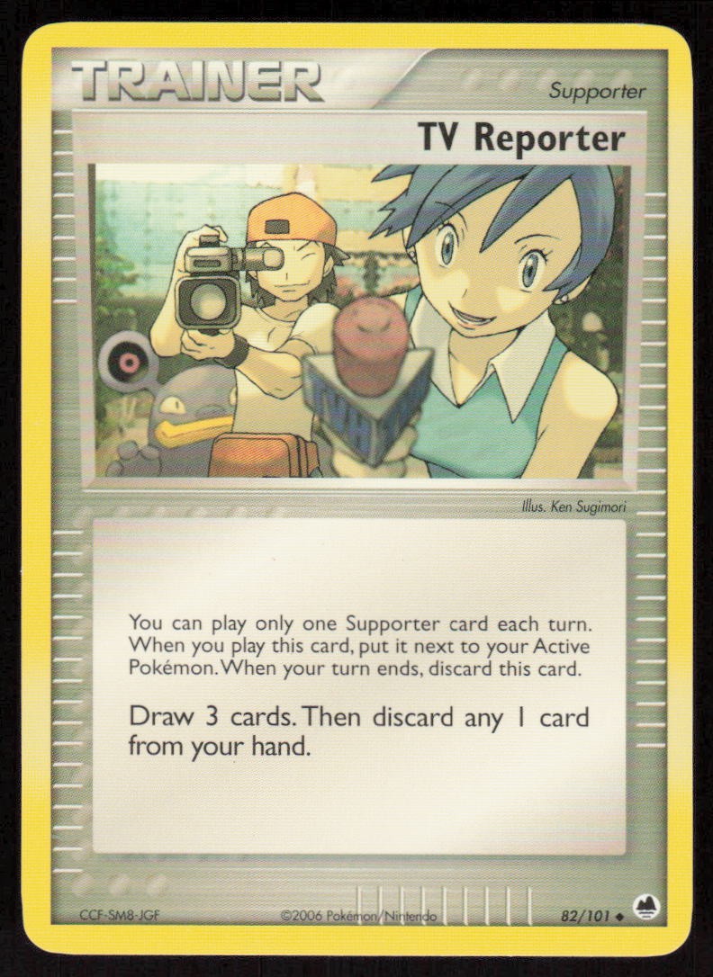Dragon Frontiers #82 TV Reporter