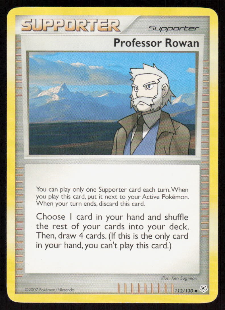 Diamond & Pearl #112 Professor Rowan