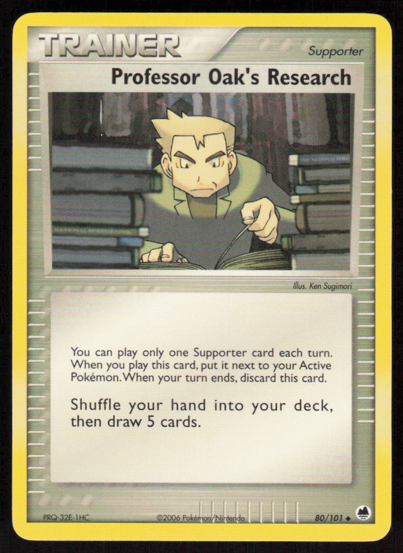 Dragon Frontiers #80 Professor Oak's Research