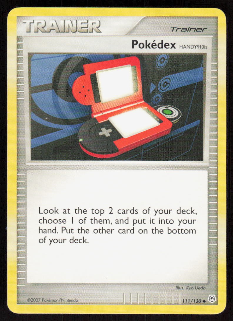 Diamond & Pearl #111 Pokédex HANDY910is