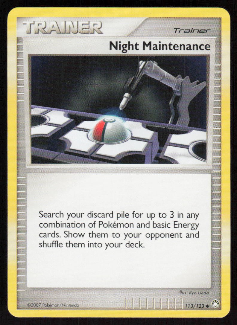 Mysterious Treasures #113 Night Maintenance