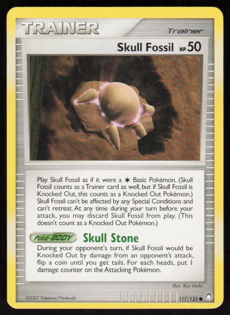 Mysterious Treasures #117 Skull Fossil