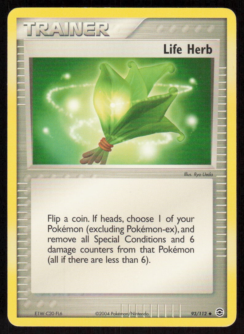 FireRed & LeafGreen #93 Life Herb